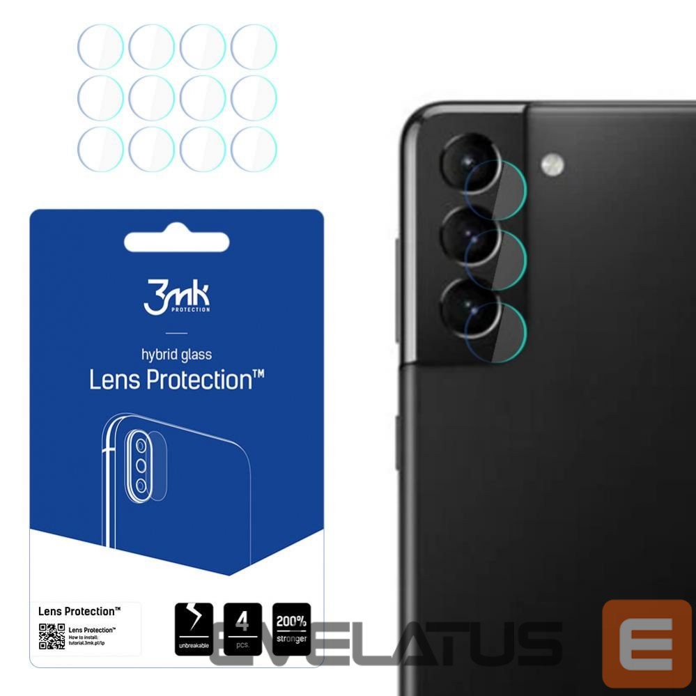 Protective glass 3MK 3mk Lens Protection hybrid camera glass for Samsung Galaxy S21 5G