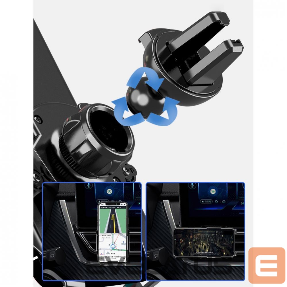 Auto holder Hurtel Universal Gravity Car Holder Dark Gray (YC05)