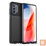 Back panel cover Hurtel  Thunder Case flexible armored cover for Motorola Moto G Stylus 2022 black 