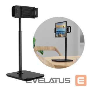 Auto holder Acefast  Acefast telescopic phone and tablet holder (135-230mm wide) for the desk 360 ° black (E4 black) 