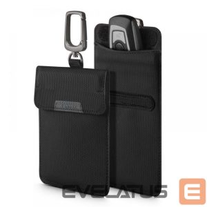 Back panel cover Spigen  Anti-theft Spigen Pouch Keyless RFID Signal Blocker - black 
