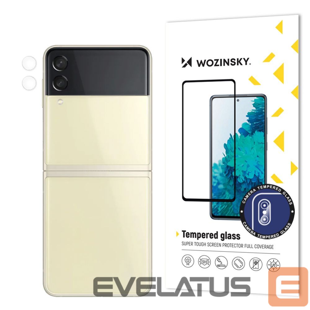 Protective glass Wozinsky Wozinsky Camera Glass 9H Tempered Glass for All Camera Samsung Galaxy Z Flip 3 Camera