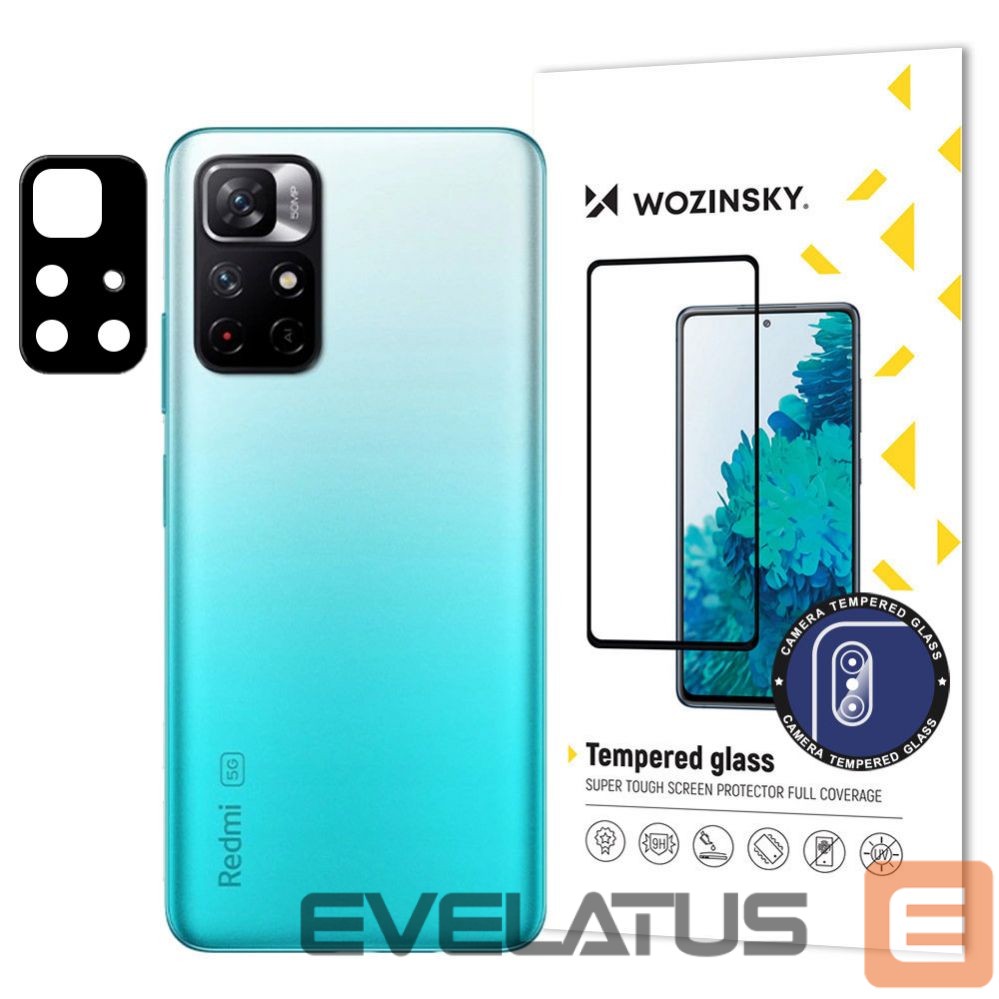 Protective glass Wozinsky Wozinsky Full Camera Glass 9H Full Camera Tempered Glass for Xiaomi Redmi Note 11 Camera (CHINA)
