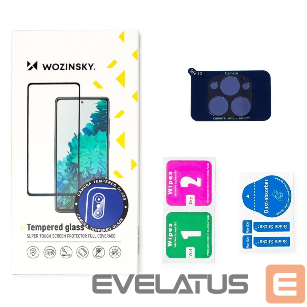 Protective glass Wozinsky Wozinsky Full Camera Glass 9H Full Camera Tempered Glass for Xiaomi Redmi Note 11 Camera (CHINA)