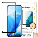 Protective glass Wozinsky  Wozinsky Super Tough Full Glue Tempered Glass Full Screen With Frame Case Friendly OnePlus Nord N200 5G Black 