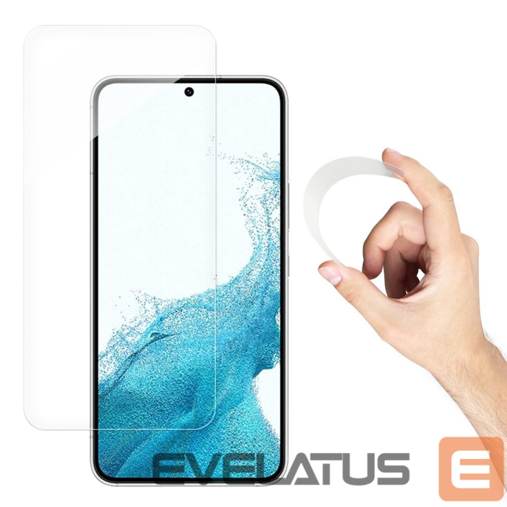 Protective glass Wozinsky - Wozinsky Nano Flexi Hybrid Flexible Glass Film For Samsung Galaxy S22 + (S22 Plus) Tempered Glass