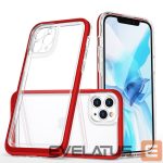 Back panel cover Hurtel  Transparent || Red 