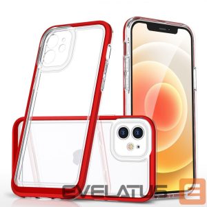 Back panel cover Hurtel - Transparent || Red 