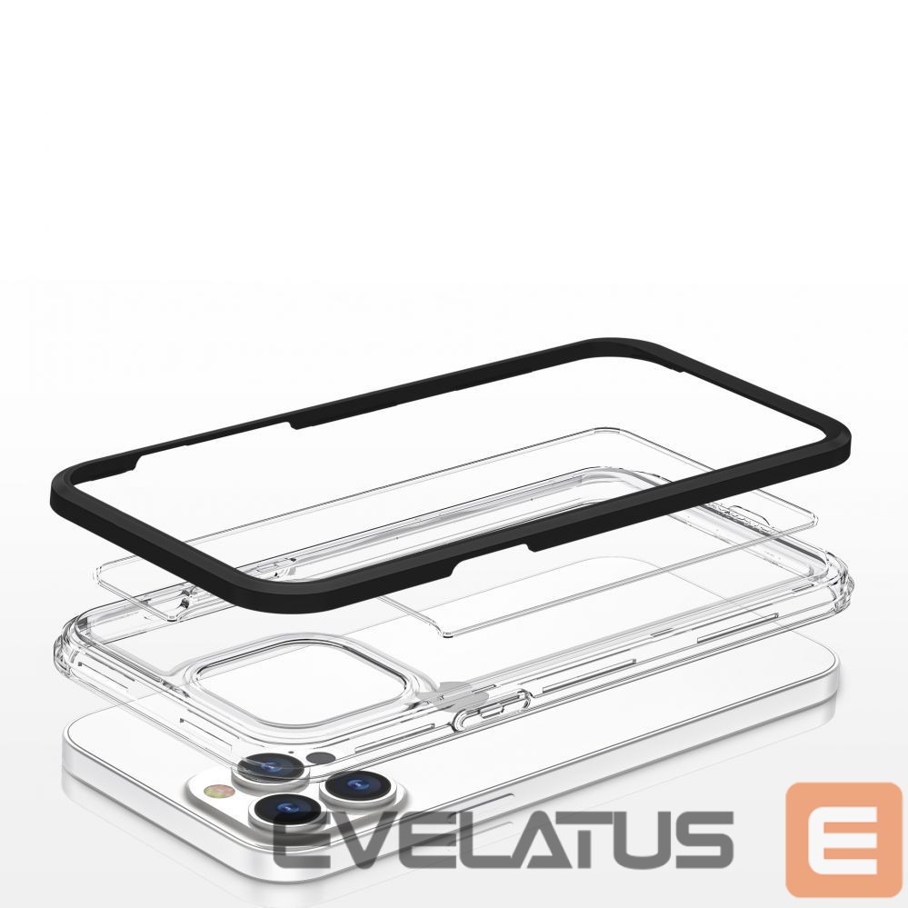 Back panel cover Hurtel Black || Transparent