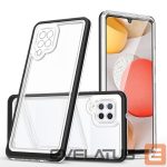 Back panel cover Hurtel  Black || Transparent 