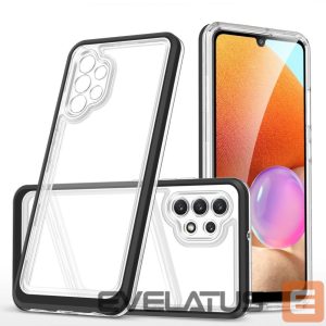 Back panel cover Hurtel  Black || Transparent 