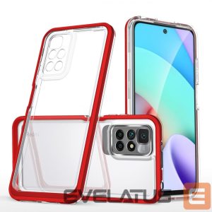 Back panel cover Hurtel  Transparent || Red 