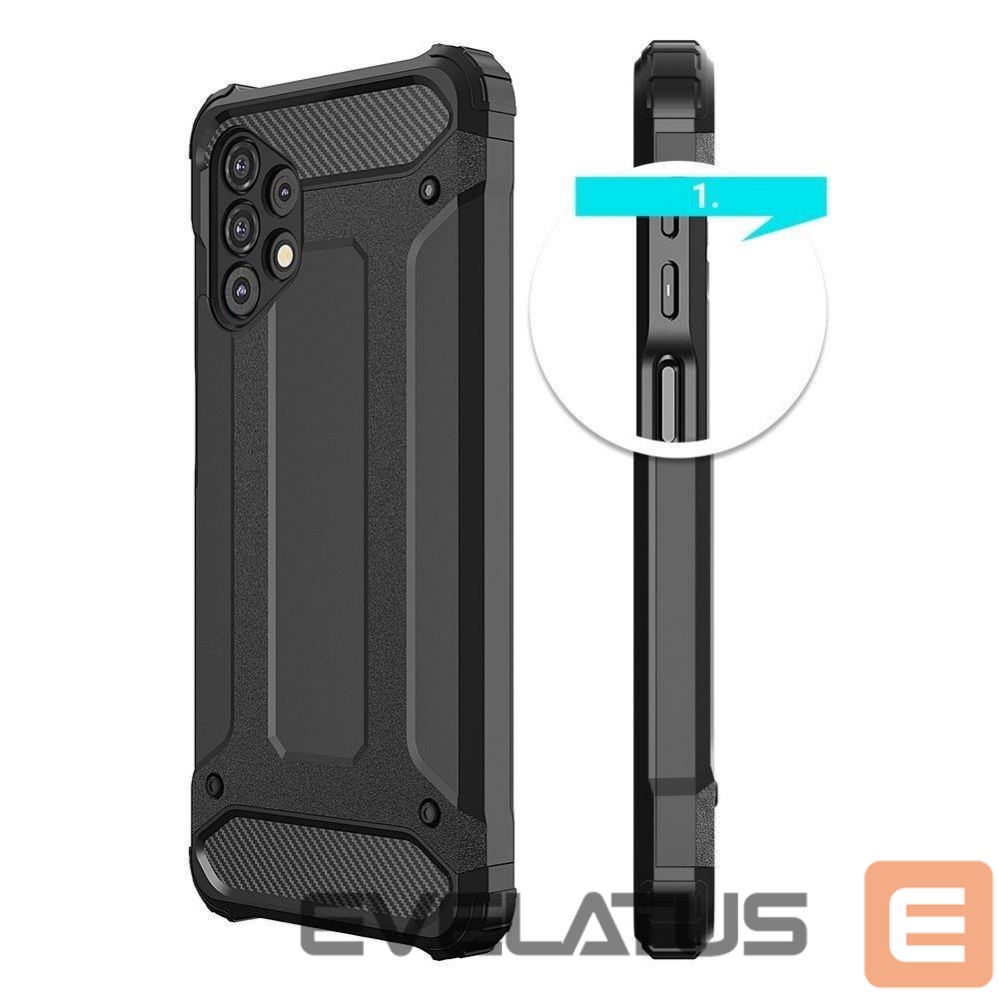 Back panel cover Hurtel Black