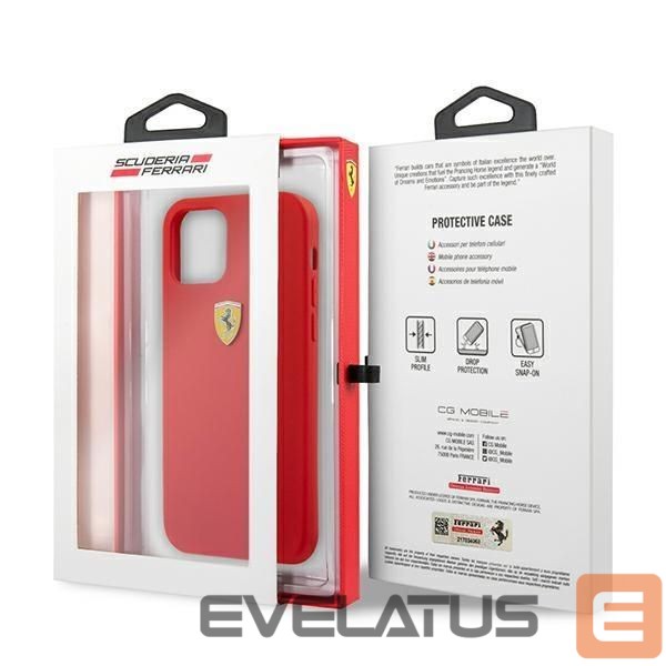 Back panel cover Ferrari Red