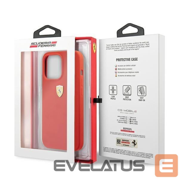 Back panel cover Ferrari Red