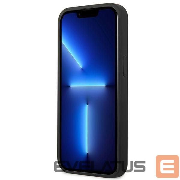 Back panel cover Guess Guess GUHCP13SSA4GSBL iPhone 13 mini 5.4" blue/blue hardcase Saffiano 4G Metal Logo