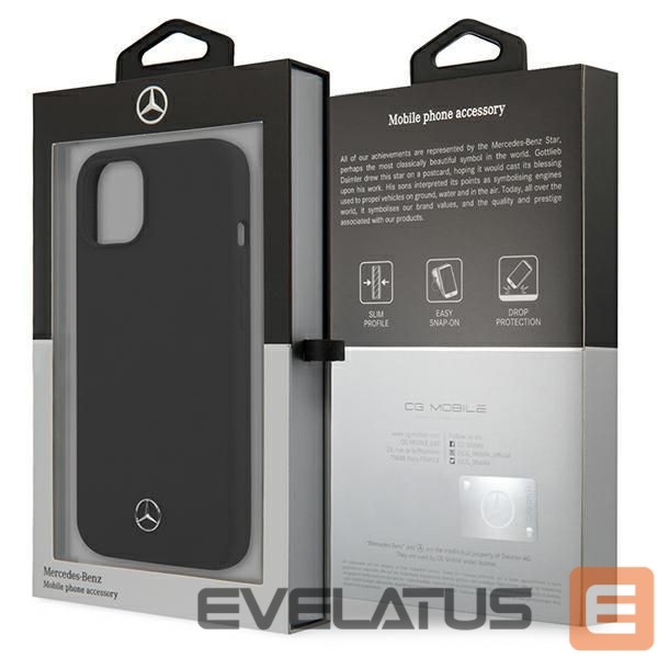 Back panel cover Mercedes-Benz Black