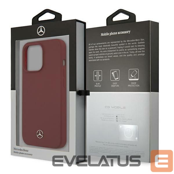 Back panel cover Mercedes-Benz Red
