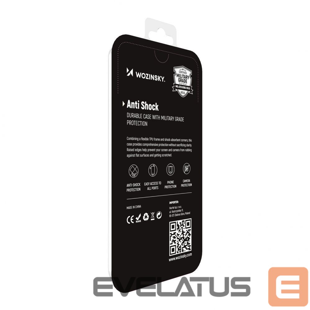Back panel cover Wozinsky - Wozinsky Anti Shock Armored Case for Samsung Galaxy S22 + (S22 Plus) transparent