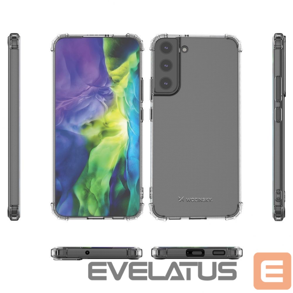 Back panel cover Wozinsky - Wozinsky Anti Shock Armored Case for Samsung Galaxy S22 + (S22 Plus) transparent