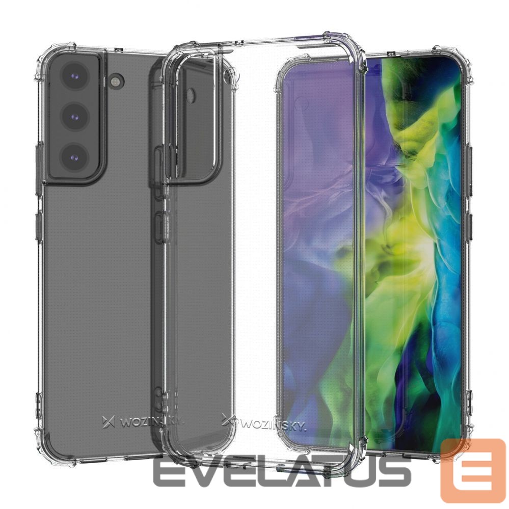Back panel cover Wozinsky - Wozinsky Anti Shock Armored Case for Samsung Galaxy S22 + (S22 Plus) transparent