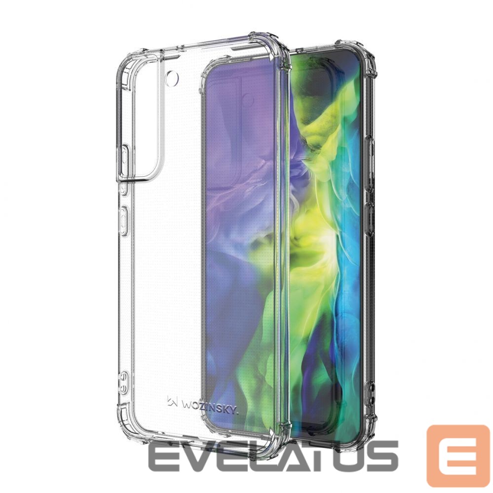 Back panel cover Wozinsky - Wozinsky Anti Shock Armored Case for Samsung Galaxy S22 + (S22 Plus) transparent