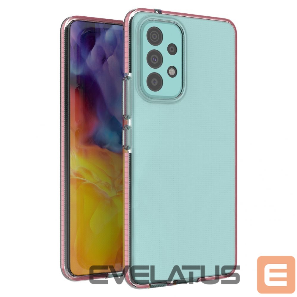 Back panel cover Hurtel Transparent || Pink