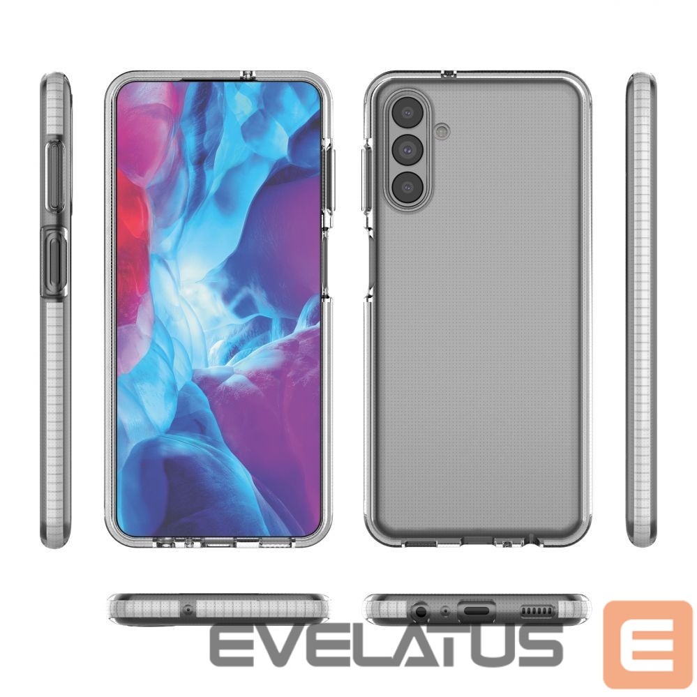 Back panel cover Hurtel Black || Transparent