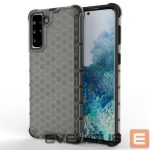 Back panel cover Hurtel  Honeycomb case armored cover with a gel frame for Samsung Galaxy S22 + (S22 Plus) black 