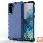Back panel cover Hurtel  Honeycomb case armored cover with a gel frame for Samsung Galaxy S22 + (S22 Plus) blue 