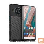 Back panel cover Hurtel  Thunder Case flexible armored cover for Nokia X100 black 