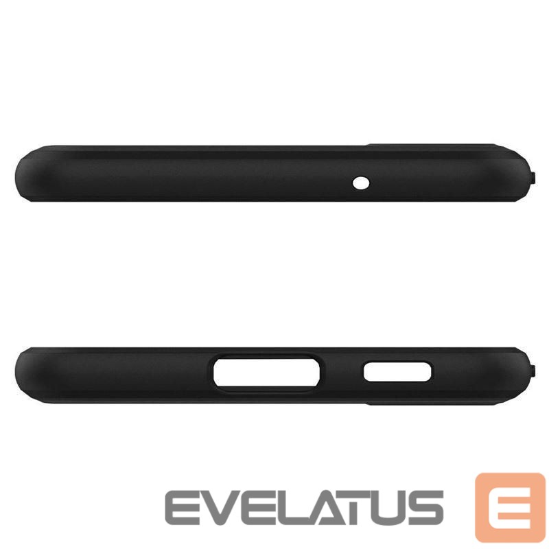 Back panel cover Spigen Spigen Rugged Armor Case for Samsung Galaxy S21 FE - Matte Black