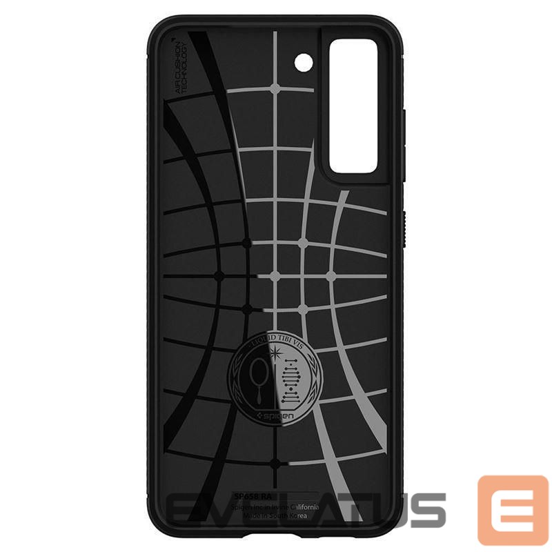Back panel cover Spigen Spigen Rugged Armor Case for Samsung Galaxy S21 FE - Matte Black