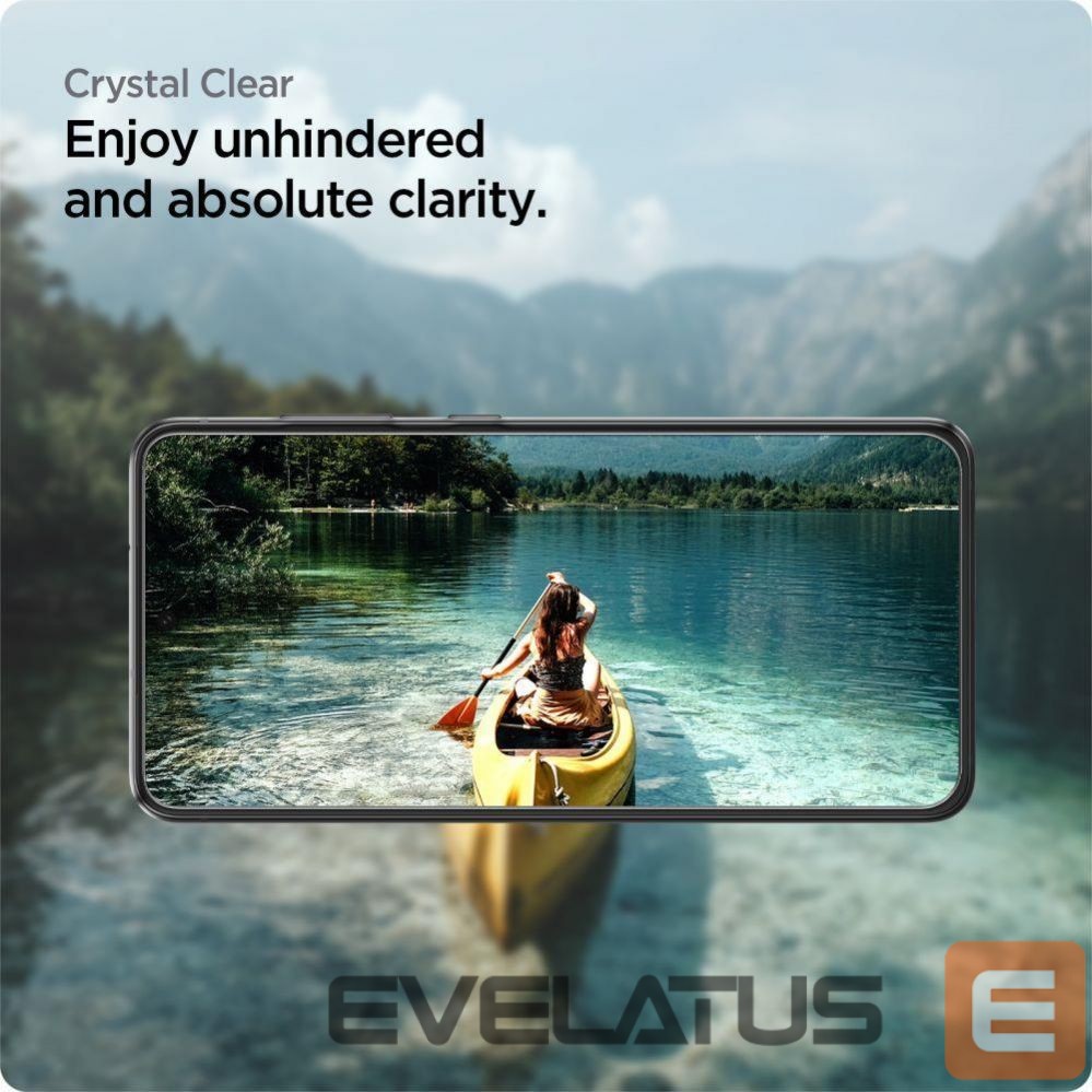 Protective glass Spigen Spigen ALM Glas.tR tempered glass for Samsung Galaxy S21 FE - 2 pcs.