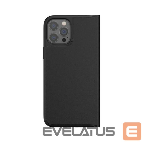 Back panel cover Adidas Adidas OR Booklet Case BASIC for iPhone 12 Pro Max - Black and White