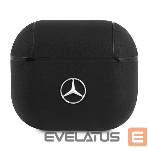 Back panel cover Mercedes-Benz Mercedes Electronic Line AirPods 3 Case - Black