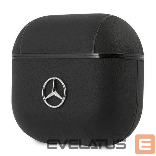 Back panel cover Mercedes-Benz Mercedes Electronic Line AirPods 3 Case - Black