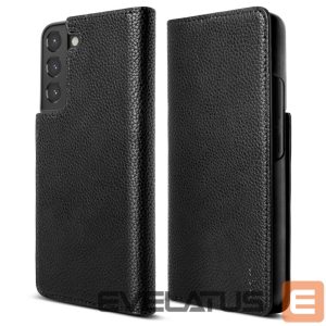 Back panel cover Ringke  Ringke Folio Signature Flip Leather Case for Samsung Galaxy S22 + (S22 Plus) Black (FSS118R262) 