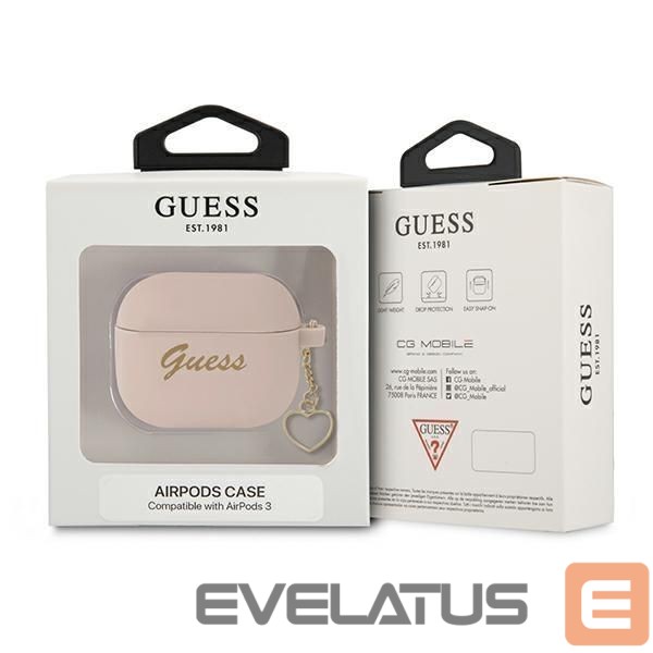 Back panel cover Guess Pink