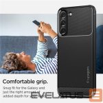 Back panel cover Spigen  Spigen Rugged Armor Case for Samsung Galaxy S22 - Matte Black 