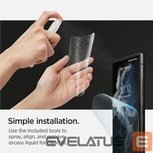 Protective glass Spigen  Spigen Neo Flex Hydrogel Film for Samsung Galaxy S22 Ultra - 2 pcs. 