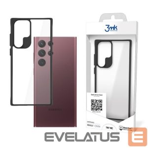 Back panel cover 3MK  3MK SatinArmor + Case Sam S908 S22 Ultra Military Grade 