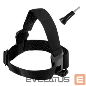 Other Phone Accessory Hurtel  Headband for GoPro, DJI Osmo Action, EKEN, SJCam, Insta360 action cameras + long mounting screw black 