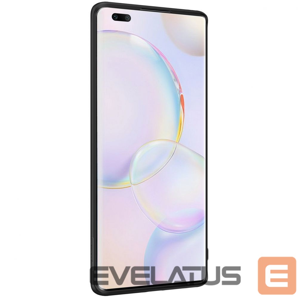Back panel cover Nillkin Nillkin Textured Case durable reinforced case with gel frame and nylon back for Honor 50 Pro black