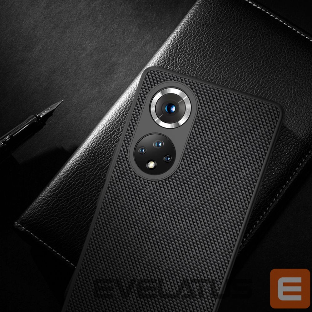Back panel cover Nillkin Nillkin Textured Case durable reinforced case with gel frame and nylon back for Honor 50 Pro black