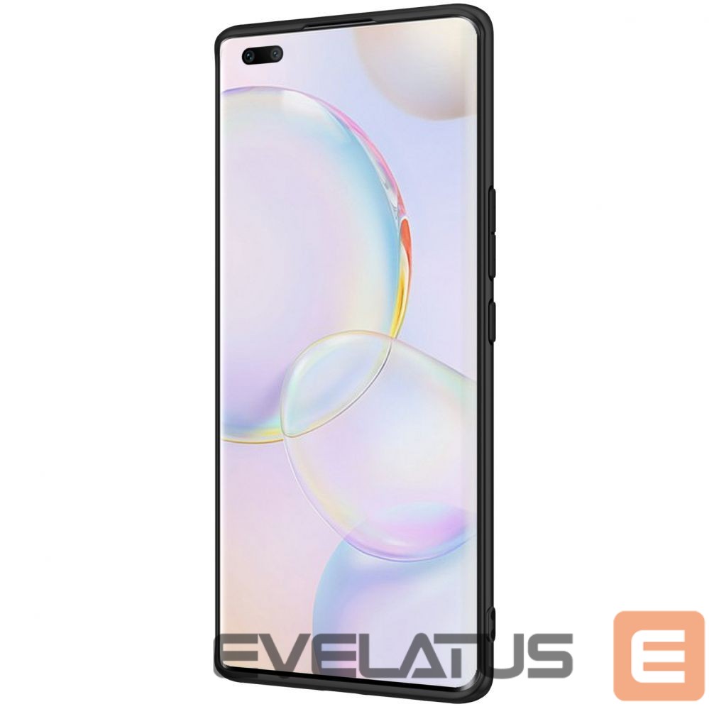 Back panel cover Nillkin Nillkin Textured Case durable reinforced case with gel frame and nylon back for Honor 50 Pro black