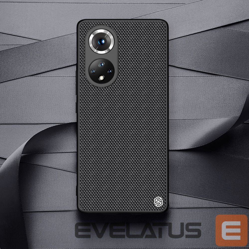 Back panel cover Nillkin Nillkin Textured Case durable reinforced case with gel frame and nylon back for Honor 50 Pro black