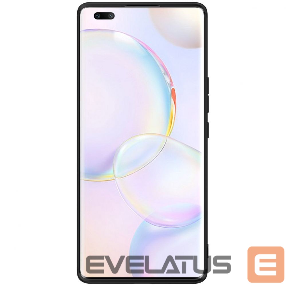 Back panel cover Nillkin Nillkin Textured Case durable reinforced case with gel frame and nylon back for Honor 50 Pro black