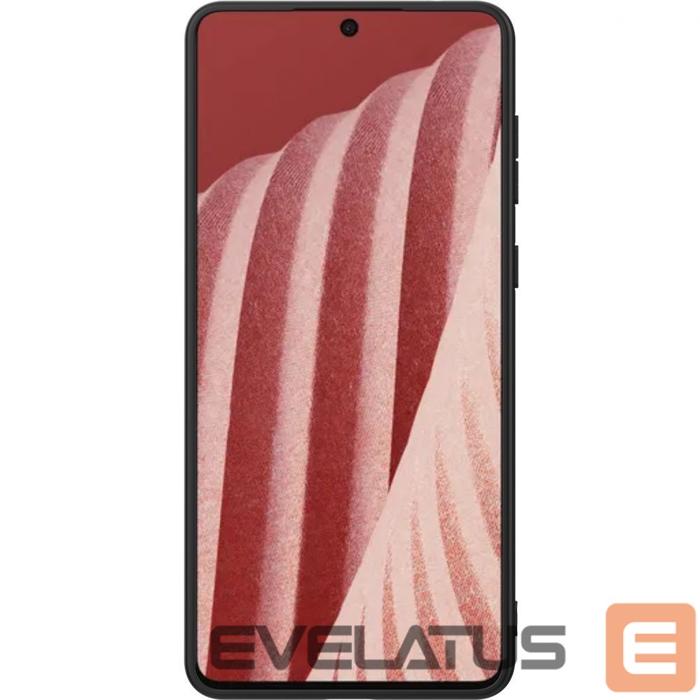 Back panel cover Nillkin Nillkin Textured Case durable reinforced case with gel frame and nylon back for Samsung Galaxy A73 black