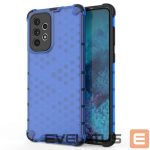 Back panel cover Hurtel  Honeycomb case armored cover with a gel frame for Samsung Galaxy A73 blue 